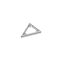 ИМЛАЙТ Платформа Пл90\12 треугольник 45гр - 1х1м (HEXA Black) Платформа треугольная, высота 90мм, фанера 12мм (HEXA), допустимая нагрузка 500 кг/кв.м (цвет фанеры может отличаться оттенком, что не является нарушением)