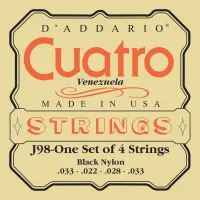 Струны для куатро D'ADDARIO J98