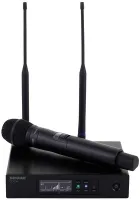 SHURE QLXD24E/KSM9 G51 цифровая радиосистема с ручным микрофоном KSM9, конденсаторным с двойной диафрагмой, переключаемая диаграмма направленности, 47