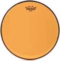 REMO BE-0316-CT-YE Emperor® Colortone™ Yellow Drumhead, 16' цветной двухслойный прозрачный пластик, желтый