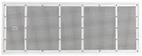 RCF HVL 15-S W (13000705) Подвесной сабвуфер для спортивных сооружений, макс.133 дБ, чув-сть 97 дБ, 8 Ом.  Габариты 525 х 1380 х 734 мм, 110 кг. Цвет белый.