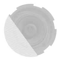 AUDAC GLI05I/OW Фронтальная всепогодная решётка-гриль для CIRA5 и CALI4. Цвет: Белый