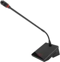 ELDM1/Коференц-микрофон "гусиная шея" с Dante,  алюминиевое основание CNC с XLR/ELARCON