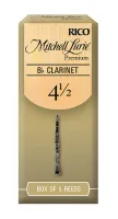 RMLP5BCL450 Mitchell Lurie Premium Трости для кларнета Bb, размер 4.5, 5шт, Rico