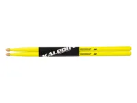 7KLHBYL5B Yellow 5B Барабанные палочки, граб, флуоресцентные желтые, Kaledin Drumsticks