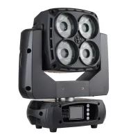 Estrada pro led mh 460b светодиодная вращающаяся голова типа beam 4шт. х 60w osram rgbw с индивидуальным пиксель контролем, сверхярким лучем 4,5° и инфинити вращением 360°