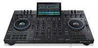Микшер-семплер (контроллер)  [PRIME4+XEU] Denon DJ [Prime 4+] полностью автономная 4-х дековая DJ система; 10" мультитач дисплей; 2 сверхчувствительных сенсорных джога с OLED-дисплеями; 14 эффектов; 4 входа USB, 1 слот для SD-карты, 2,5" отсек для дисков