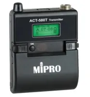 Mipro ACT-580T - Миниатюрный поясной передатчик серии ACT-5800, ISM 5,8 ГГц