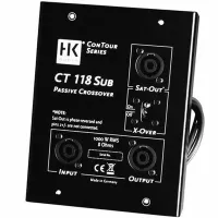 HK AUDIO CT 118 passive X-Over Встраиваемый двухполосный пассивный кроссовер для СТ 118