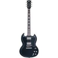 Burny rsg55`63 blk  электрогитара, форма корпуса sg® `61 reissue, h-h, tune-o-matic,