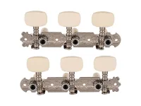 AOD-017CP Комплект колковой механики для классической гитары, никель, 35мм, Alice