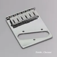 Gotoh gtc-202-c  бридж для telecaster, modern (6 седел) цвет хром, седла сталь