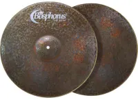 Cymbals Bosphorus Turk Hi-Hat Crisp K14HHC - 14 inch Turk Hi-Hat cymbal pair with Crisp average weight