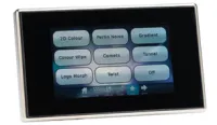 ETC MTPC Mosaic Tessera Touchscreen Controller, Black Компактный контроллер с сенсорным интерфейсом для системы управления архитектурным освещением Unison Mosaic, управление прожекторами смены цвета, светодиодными приборами, автоматизированными прожектора