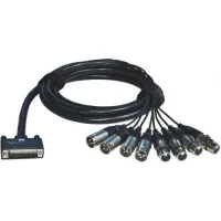 RME ALVA AES25-4F4MPro5 мультикабель, AES/EBU 110 Ohm Pro-Series D-Sub 25 male <> 4 x XLR3 male + 4