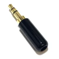Nordfolk ncj5290  разъем стерео 3,5 мм mini jack под кабель ? 5-6 мм, металл, черн/ позолоч