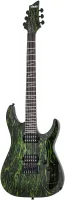 SCHECTER C-1 SILVER MOUNTAIN TXV - 6-струнная электрогитара, 24 лада, корпус: красное дерево, гриф: красное дерево, 3 куска, вклееный, накладка:черное дерево, звукосниматели HH Schecter USA Sonic Seducer, регулировки: 2х громкость, тон (push-pull), 3х поз