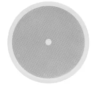 RCF CMR 50T W (13100044) Двухполосный потолочный корпусной громкоговоритель, 5" + 1", 40 Вт AES, (100 В): 40/20/10/5/2.5 Вт, 80-20000 Гц, MAx SPL 110 дБ/1м, 130°, 300x142 мм, 4 кг, белый