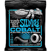 Ernie Ball 2725 струны для эл.гитары Cobalt Electric Extra Slinky (8-11-14-22-30-38) обмотка кобальт