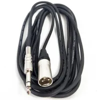 True magic TLC077 10M Кабель микрофонный 1/4 Jack stereo - XLR male, 10м, черный