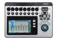 QSC Touchmix-8 - Цифровой сенсорный микшер 8 микр./лин. входов, 2 стерео входа, 4 эффекта, 4 AUX
