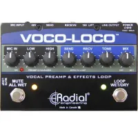 Radial Voco-Loco - напольный предусилитель для вокала и инструментов с петлей эффектов