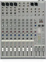 MDR 1248 Samson микшерный пульт 4 моновхода/4 стереовхода/полупараметрический EQ/ 60мм фейдеры/405x313x65мм. вес 4,5 кг. SAMSON