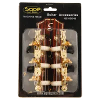 SQOE QZ-GDZ-02 Комплект колковой механики для классической гитары