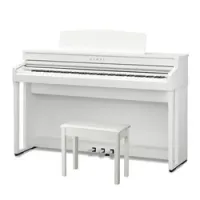 Kawai ca59 w  цифровое пианино с банкеткой, 88 клавиш, механика gfc, 256 полифония, 44 тембра