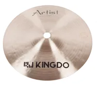 KINGDO 6" ARTIST CLASSIC SPLASH Тарелки сплэш 6" , сплав B20, тонкие, ручная ковка полировка, тон мягкий и насыщенный