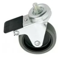 EUROMET EU/R-WR50  02018 Резиновое колесо, d.50mm, резьба М10 х 20.