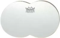 Remo ks-0006-ph  4" наклейка на пласт. бас барабана falam® double slam yellow двойная