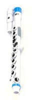 NUVO jFlute - White/Blue флейта, изогнутая головка, материал - пластик,...