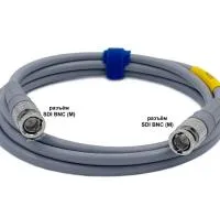 12G SDI BNC-BNC (mob) (grey) 3 метра мобильный/сценический кабель (серый) GS-PRO