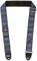 FENDER Eric Johnson 'The Walter' Signature Strap, Blue with Multi-Colored Triangle Pattern Ремень для гитары