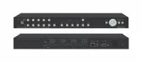 Матричный коммутатор Kramer Electronics [VSM-4x4A] 4x4 HDMI бесподрывный с масштабируемыми входами; балансные/небалансные аудиовыходы