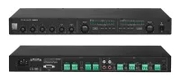 AMC iMIX2 2-х зонный микшерный пульт, 4 входа MIC/LINE, 2 входа RCA , фантомное питание, Возможность управления с ПК 24/220 В, 1U 19". 1шт. в коробке: 53х26х11см.