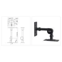 Yamaha BWS50-260 (Уценка)  настенное крепление для HS7I/ HS8I STAGEPAS 400i/ 600i ( пара )