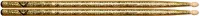 VATER VCG5BW 5B Gold Sparkle барабанные палочки, материал: орех, деревянная головка, цвет: золото