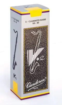 CR624 BASS V12 Трости для БАС-кларнета No4 (5шт), Vandoren