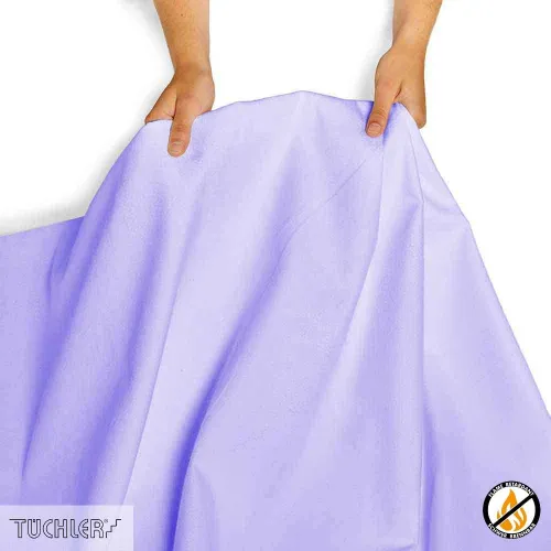 TUCHLER АТЛАСНЫЙ МОЛЬТОН Х/Б Королевский синий 60, Ширина 300см