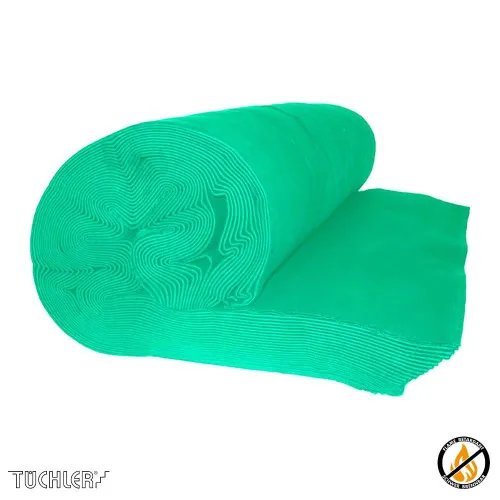 TUCHLER СЦЕНИЧЕСКИЙ МОЛЬТОН ЗЕЛЁНЫЙ ЭКРАН Зелёный хромакей 16415, Ширина 300см