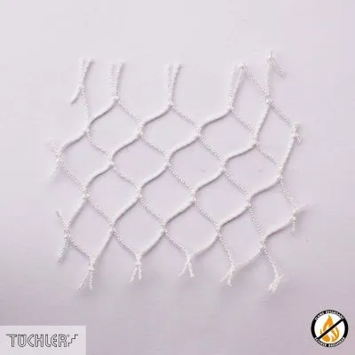 TUCHLER СЦЕНИЧЕСКАЯ СЕТКА 20Х20ММ, ТОЛЩИНА 1,0ММ с окантовкой края Белый, 