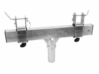 EUROLITE TAH-35L Truss Adapter, large . Adapter from 120 to 350 mm, 36 mm stand sheath, max. load WLL 300 kg  - Крепление фермы на двух струбцинах (регулируемое расстояние)