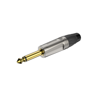 ROXTONE RJ2P-NG Разъем  jack 1/4" моно, Цвет: серебро
