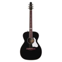 Seagull artist limited tuxedo black eq  электроакустическая гитара grand auditorium