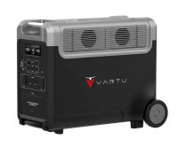 Переносной источник энергии VARTU V-PPS-C3840-BK-AC3600 [U-вх.220…240 В; U-вых.220…240 В, P-вых.3600 Вт; АКБ 40125 LiFePO4 3840 Вт·ч, 48 В; выходы: 2×USB-A, 3×Type-C(1), 1×Type-C(2), 2×DC5521 12В/3А, 2×XT-60 12В/25А, авторозетка 12В/10А; t-раб.0…+40°C]