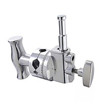 KCP-210 2-1/2" Grip Head with 16mm Baby Spigot-Silver крепежная головка KUPO