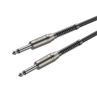 ROXTONE SGJJ100/6 Кабель инструментальный, 1x0,22mm2, D:6mm, разъемы 2x6,3 mono Jack(RJ2PP-NN), 6м