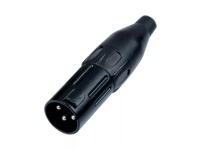 MCA 008 разъем XLR3M, корпус металл, цвет черный, Mark